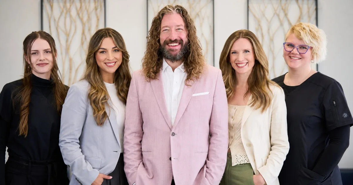 The Hill Family Medicine team with Dr. Matthew Hill